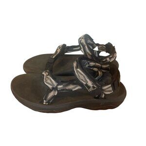 Teva Big Kid's Hurricane XLT 2 Waves Black Sandals 1019390C Size 1